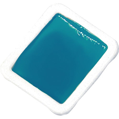 Dixon Ticonderoga Company  Watercolor Refills,Half-Pan,Semi-Moist,1 DZ,Turquoise BE-DIXX8019