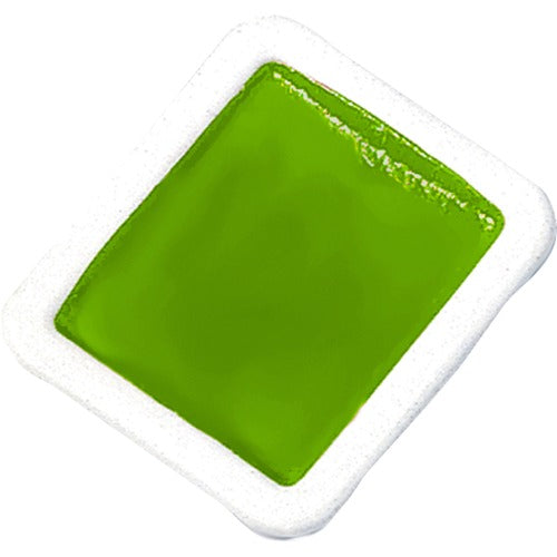 Dixon Ticonderoga Company  Watercolor Refills,Half-Pan,Semi-Moist,1 DZ,Yellow Green-DIXX8012