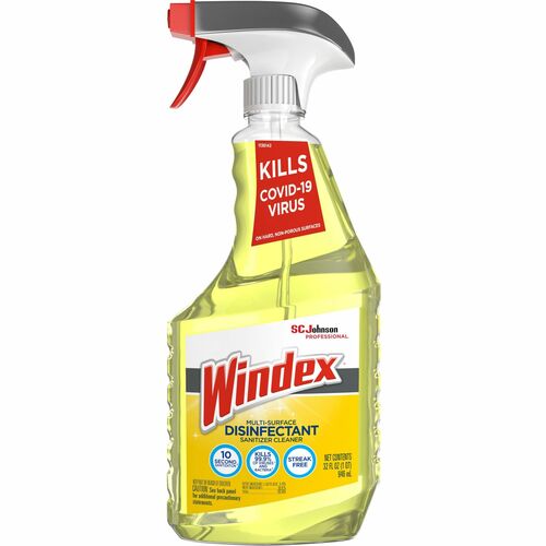S.C. JOHNSON & SON, INC  Sanitizer/Disinfectant,Spray,f/Multisurface,32oz,YW