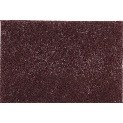 3M  Cleaning Pad, Reusable, 6"x1/4"x9", 20/Box, 3BX/CT, Maroon