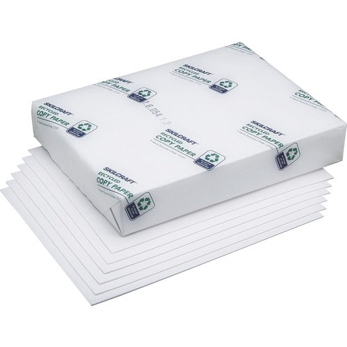 SKILCRAFT  Paper,Copy,Bond,Legal,8-1/2"x14",500/RM,10RM/CT,WE