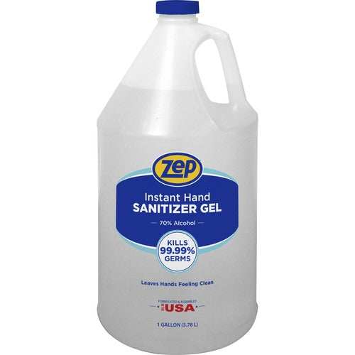 Zep Commercial  Hand Sanitizer, Alcohol-based, 1 Gal, Clear