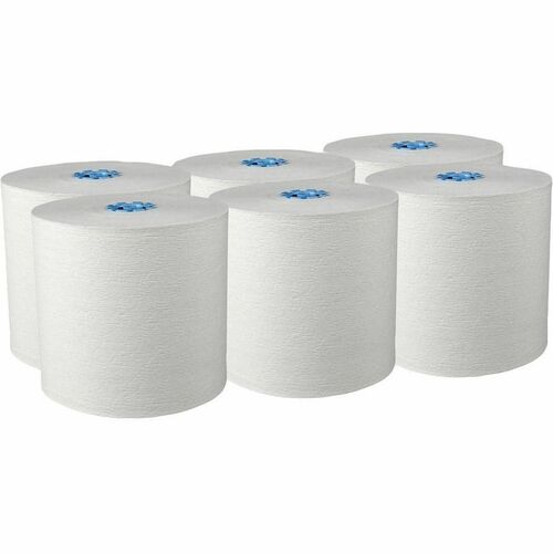 Kimberly-Clark Professional  Hard Roll Towels, 700', 6RL/CT, Blue/White