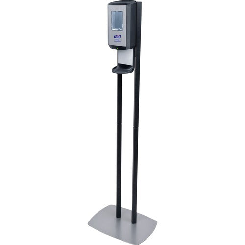 Gojo  Floor Stand, w/CS6 Hand Sanitizer Disp,1200ml cap,MI-GOJ7416DS