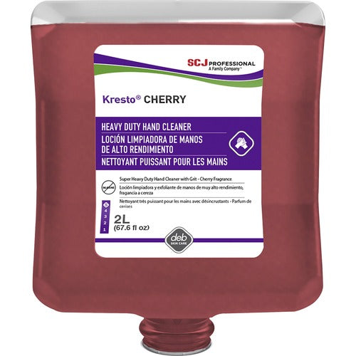 S.C. JOHNSON & SON, INC  Hand Cleaner,SolventBased,SuperHeavy-Duty,Cherry,2 L,4/CT,RD