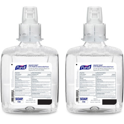 Gojo  Handwash,Foam,w/0.5%PCMX,E2,f/TF CS6,1200ml,2/CT,CL-GOJ658202