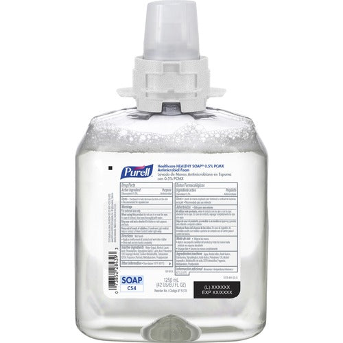 Gojo  Handwash,Foam,w/0.5%PCMX,f/Manual CS4,1250ml,4/CT,CL-GOJ517804