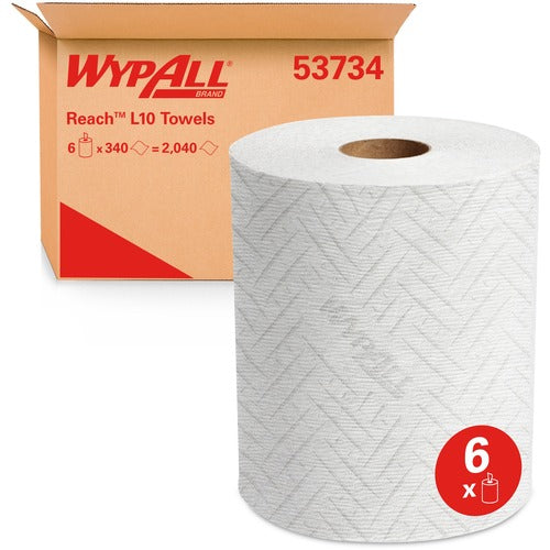 Kimberly-Clark Professional  Towels,Centerpull,f/Reach Disp,340 Shts/Roll,6RL/CT,WE