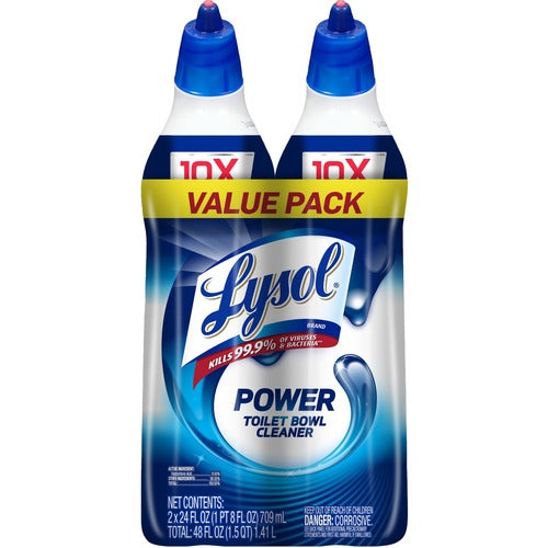 Reckitt Benckiser  Toilet Bowl Cleaner, 24oz, 2/PK, Blue