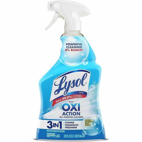 Reckitt Benckiser  Cleaner, Hydrogen Peroxide, Citrus, 32oz, Clear