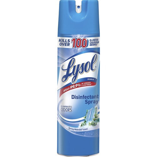 Reckitt Benckiser  Disinfectant Spray, Lysol, Spring Waterfall, 19oz, CL