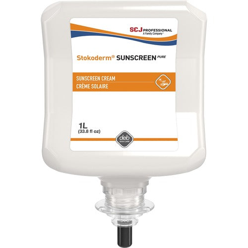 S.C. JOHNSON & SON, INC  UV Skin Protection Cream, 1 Liter, 6/CT, White