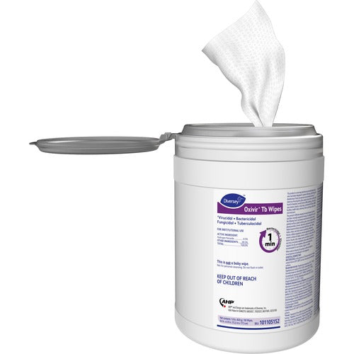 Diversey Care  Disinfectant Cleaner Wipes,Oxivir Tb,160/Bucket,4/CT,WE-DVO101105152