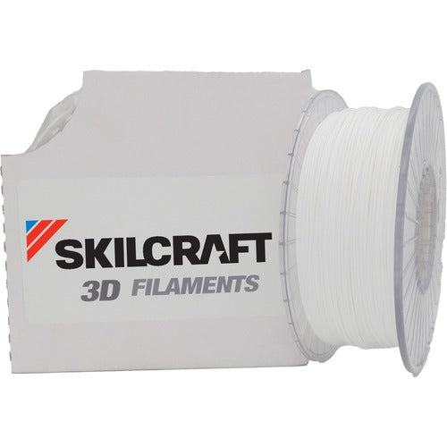 SKILCRAFT  Filament, PLA, f/3D Printer, 1.75mm, 1kg, Natural