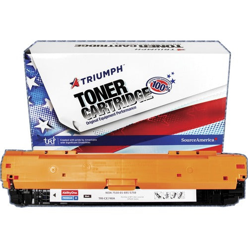 SKILCRAFT  Toner Cartridge, Remanuf. HP 307A, 7000 Yield, BK