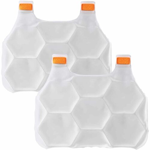 Ergodyne  Charge Packs,f/Cooling Vests,S/M,12"x16-1/4",2/Set,White-EGO12201