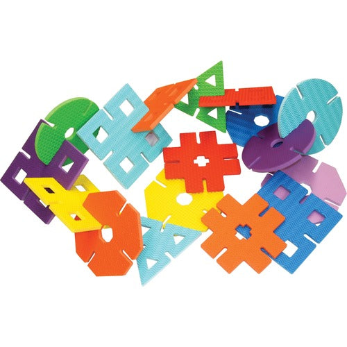 Pacon  Building Shapes, WonderFoam, 7" Wide, 40/ST, 6/CT, AST