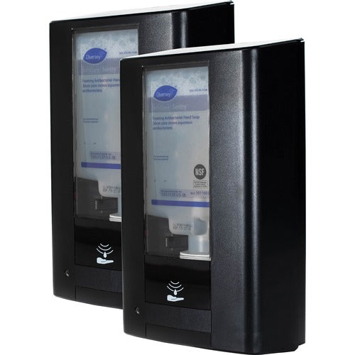 Diversey Care  Dispenser,Touchless/Man,f/1.3L Soap/1.2L Sanitizer,2/CT,BK-DVOD6205550CT