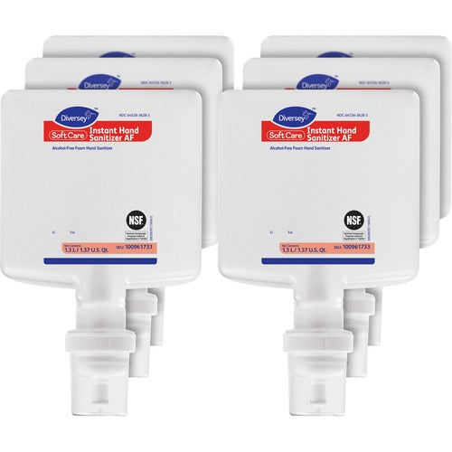 Diversey Care  Hand Sanitizer, f/IntelliCare, RTU, 1.3L, 2/CT, Clear-DVO100961733CT