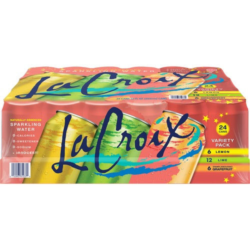 La Croix  Sparkling Water, Variety, 12 fl. oz, 12/PK, 2/CT, Multi