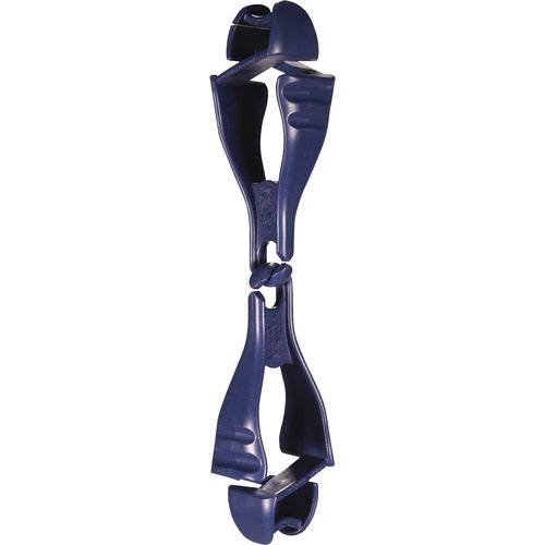 Ergodyne  Holder,f/PPE Gear,Dual Clips,Metal-Detectable,6/CT,Blue-EGO19132