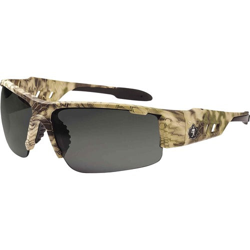 Ergodyne  Safety Glasses,1/2-Blade,Polrized SE Lens/Kryptek Highlander-EGO52331