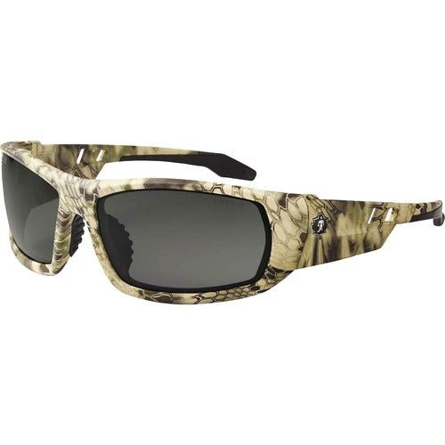 Ergodyne  Safety Glasses,Polarized Smoke Lens/Kryptek Highlander Frame-EGO50331