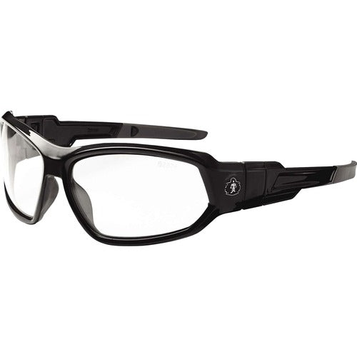 Ergodyne  Sunglasses/Goggles,Anti-fog Clear Lens/Black Frame-EGO56003