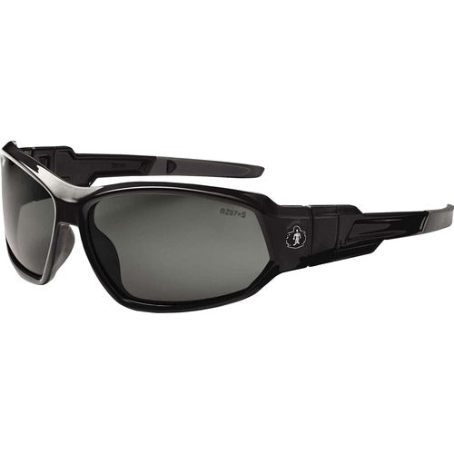 Ergodyne  Sunglasses/Goggles,Polarized Smoke Lens/Black Frame-EGO56031