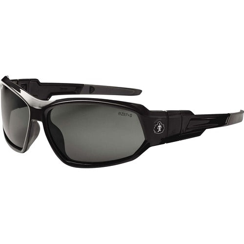 Ergodyne  Sunglasses/Goggles,Smoke Lens/Black Frame-EGO56030