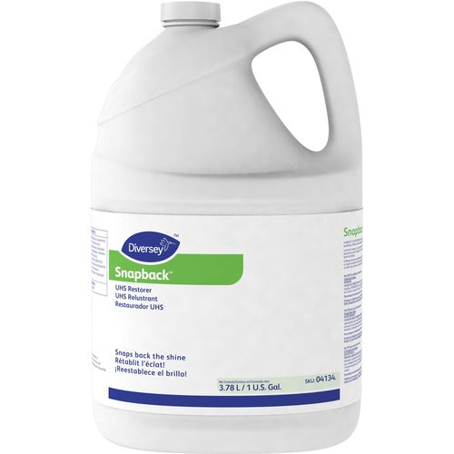 Diversey Care  Floor Restorer,Lemon Scent,UHS,1 Gal,4/CT,Blue-DVO4134