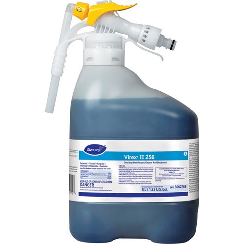 Diversey Care  Disinfectant/Cleaner, RTD, Virex II, 5L, 1/CT, BE-DVO3062768