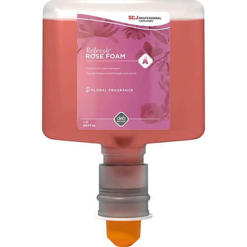 S.C. JOHNSON & SON, INC  Handwash,Foam,Enchanted Rose,f/TF Ultra Disp,1.2 L,3/CT,Pink