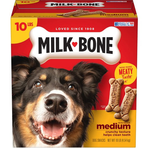 The J.M. Smucker Co.  Dog Biscuits, Medium, 10 lb, Brown