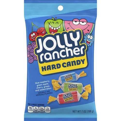 Hershey Co  Candy, Jolly Ranchers, 7 oz, 12/CT, Assorted