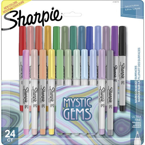 Newell Brands  Sharpie Marker, Mystic Gems, 24/PK, Assorted