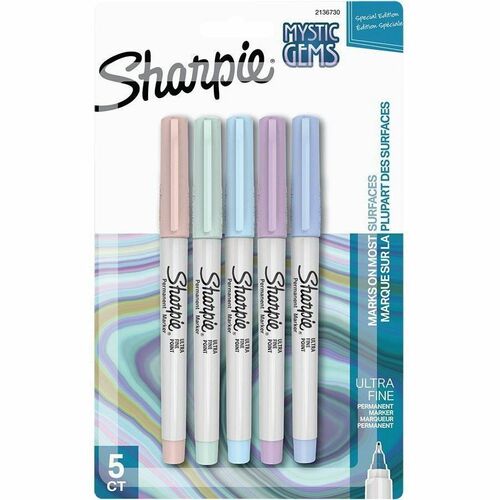 Newell Brands  Sharpie Marker, Mystic Gems, 5/PK, Assorted