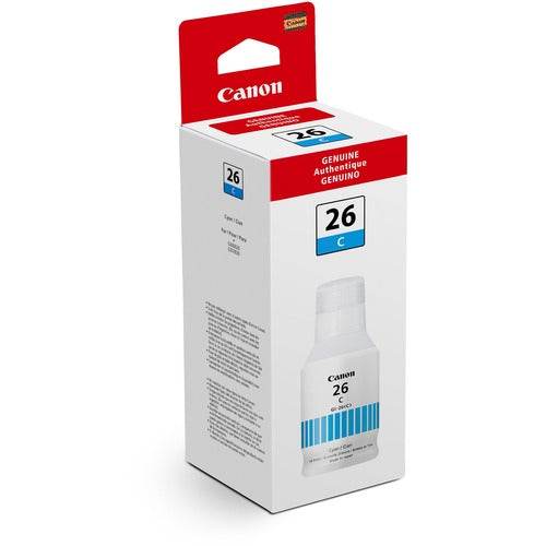 Canon  Pigment Ink Bottle,f/MAXIFY Printers,14000 Pages,132 ml, CY