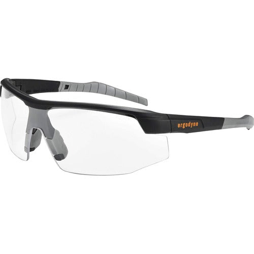 Ergodyne  Safety Glasses,BladeFrame,ClearLens,Indoor/Nighttime,MBK-EGO59000