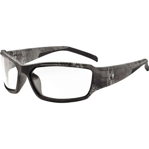Ergodyne  Safety Glasses,FullFrame,AntiFog,ClearLens,Indoor/Night,Camo-EGO51303