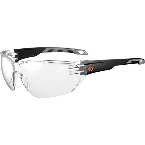 Ergodyne  SafetyGlasses,Frameless,AntiFog,ClearLens,Indoor/LowLight,BK-EGO59203