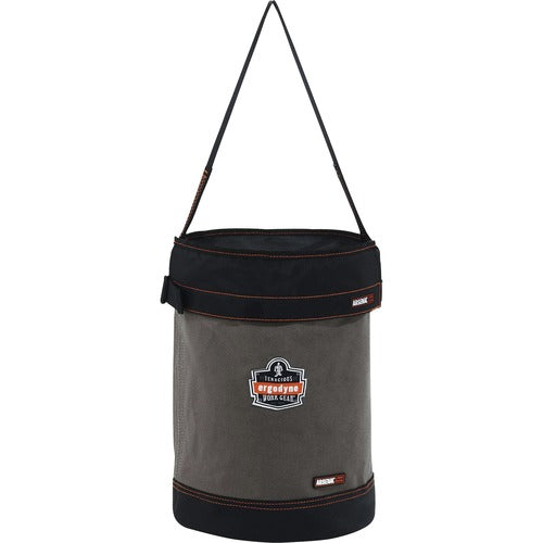 Ergodyne  Hoist Bucket w/Top,WebHandle Canvas,L,12-1/5"DIAx17"H,GY-EGO14830