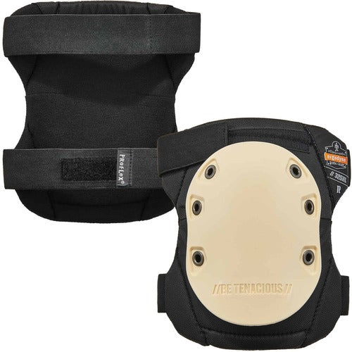 Ergodyne  KneePads,RubberCap,NonMarring,FoamPad,HL,Long,2/PR,TanCap-EGO18326