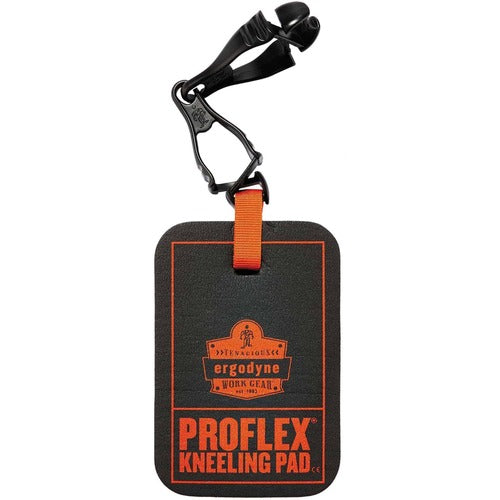 Ergodyne  Kneeling Pad,w/Grabber,Handle,NBRfoam,4"x6"x1",Mini,BK-EGO18465