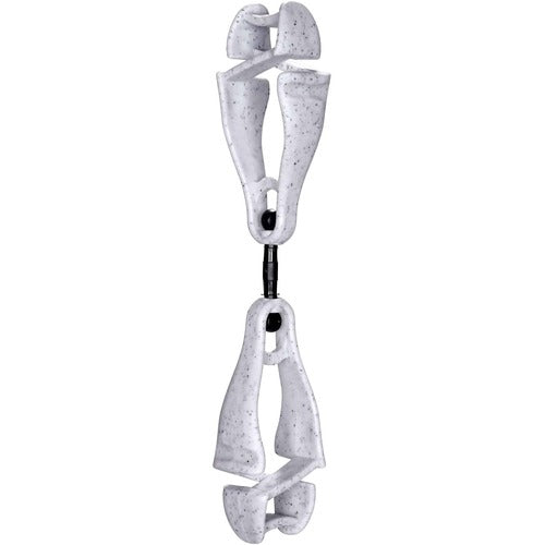 Ergodyne  Glove Clips,DualClips,Swivel,Plastic,1"x4/5"x5-1/2",6/CT,GE-EGO19415