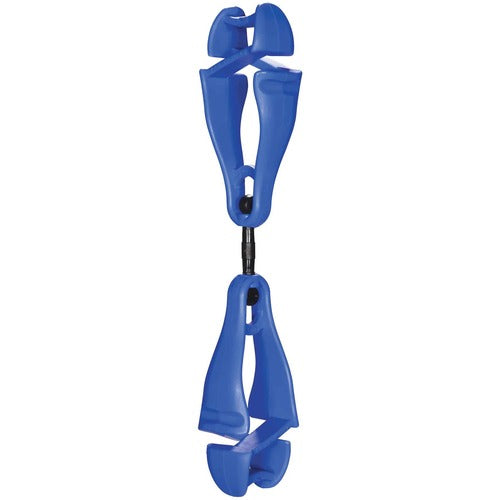 Ergodyne  Glove Clips,DualClips,Swivel,Plastic,1"x4/5"x5-1/2",6/CT,BE-EGO19417