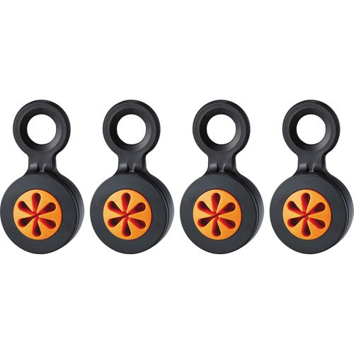 Ergodyne  Tool Tethering Attachments,Slips,Plastic,Large,4/PK,BK/OE-EGO19742