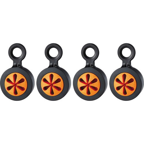 Ergodyne  Tool Tethering Attachments,Slips,Plastic,X-Large,4/PK,BK/OE-EGO19743