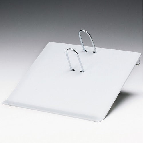 SKILCRAFT  Calendar Pad Stand, Plastic,f/ 3-1/2"x5-1/2" Page Refill,GY