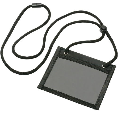 SKILCRAFT  Credential Holder,Top-loading,3-Pocket,Horizontal,25/BX,BK